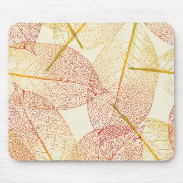 Mousepad Padrão de outono (Frente)