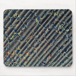 Mousepad Padrão de papel embutido preto