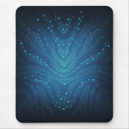 Mousepad Padrão de Pele Alienigena Azul Bioluminescente - A
