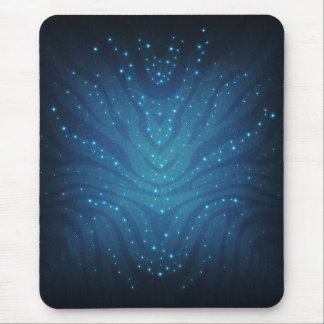 Mousepad Padrão de Pele Alienigena Azul Bioluminescente - A