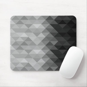 Mousepad Padrão de quadrados geométricos do triângulo de es