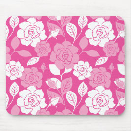MOUSEPAD PADRÃO DE ROSA (ROSA)