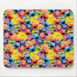 Mousepad Padrão de Rostos de Personagens da Rua Sésamo<br><div class="desc">Confira esse incrível padrão de todos os seus personagens favoritos da Rua Sésamo!        ©  2014 Sesame Workshop. www.sesamestreet.org</div>