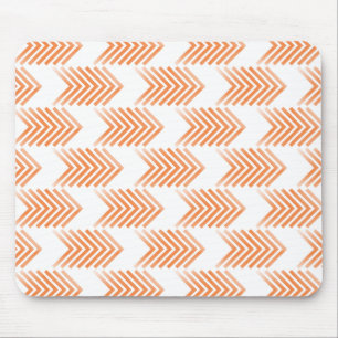 Mousepad Padrão de Seta Tribal Laranja