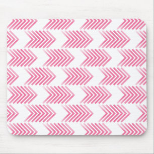 Mousepad Padrão de Seta Tribal Rosa