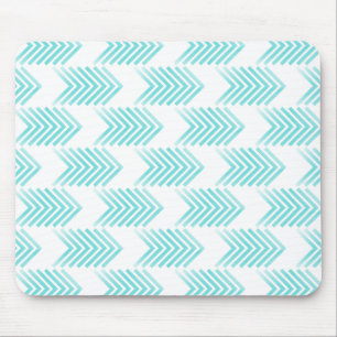 Mousepad Padrão de Seta Tribal Turquesa