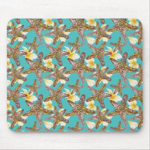 Mousepad Padrão de Starfish Fancioso