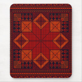 Mousepad Padrão de tatreez dos bordados tradicionais da Pal