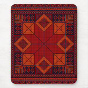 Mousepad Padrão de tatreez dos bordados tradicionais da Pal