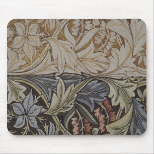 Mousepad Padrão de Tecido Antiquado da Tapeçaria Floral V