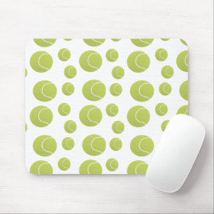 Mousepad Padrão de tênis verde