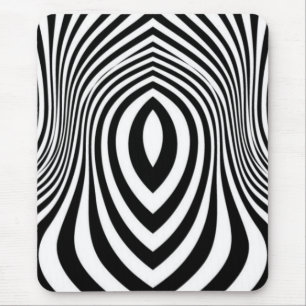Mousepad Padrão de textura de Impressão de pele zebra-88488