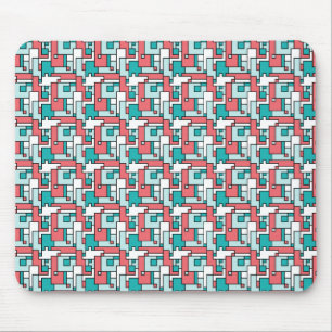 Mousepad Padrão de Tijolo Retroativo