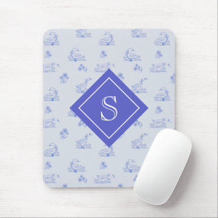 Mousepad Padrão de Toile de Ganso de País Bonito Personaliz
