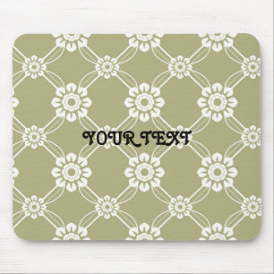 Mousepad Padrão de Vintage Elegante