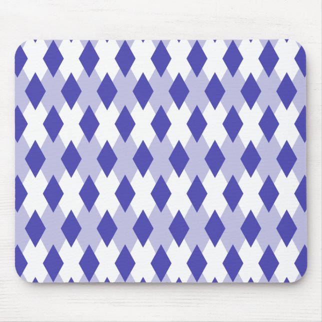 Mousepad Padrão de Xadrez Argyle_4A46B0 (Frente)
