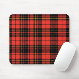 Mousepad Padrão de Xadrez de Natal