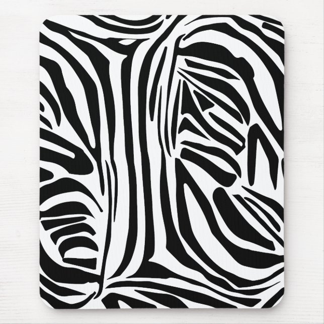 Mousepad Padrão de zebra (Frente)