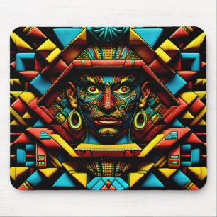 Mousepad Padrão Design Aztec Três