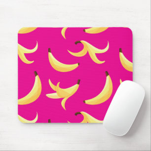 Mousepad Padrão divertido de festa com piadas de banana col
