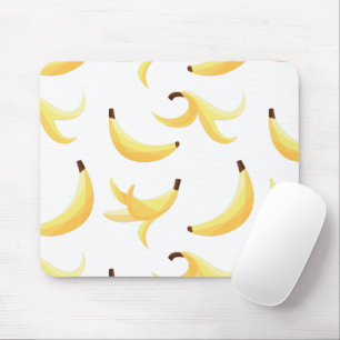 Mousepad Padrão divertido de festa com piadas de banana col