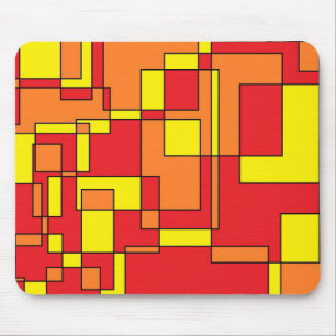 Mousepad Padrão do bloco abstrato