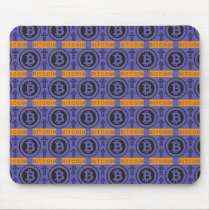 Mousepad Padrão do logotipo Bitmoney