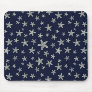 Mousepad Padrão Do Mar De Starfish