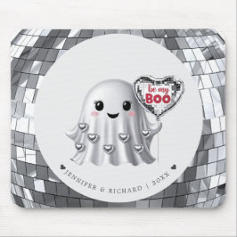 Mousepad Padrão do Namorados Fantasma Silver com Nomes de A