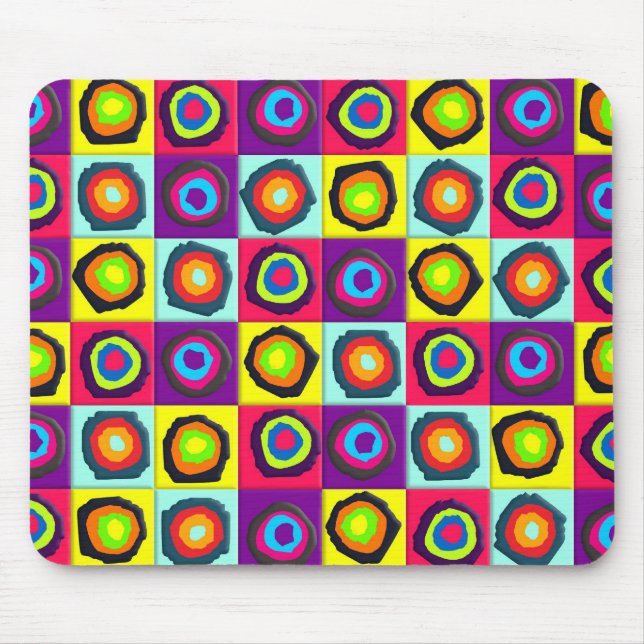 Mousepad padrão dos círculos (Frente)