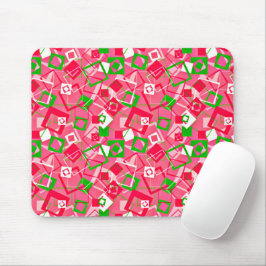 Mousepad Padrão dos quadrados retrorreflectores