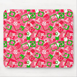 Mousepad Padrão dos quadrados retrorreflectores