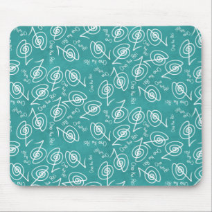 Mousepad Padrão dos símbolos Reiki - Pad do mouse de cura r