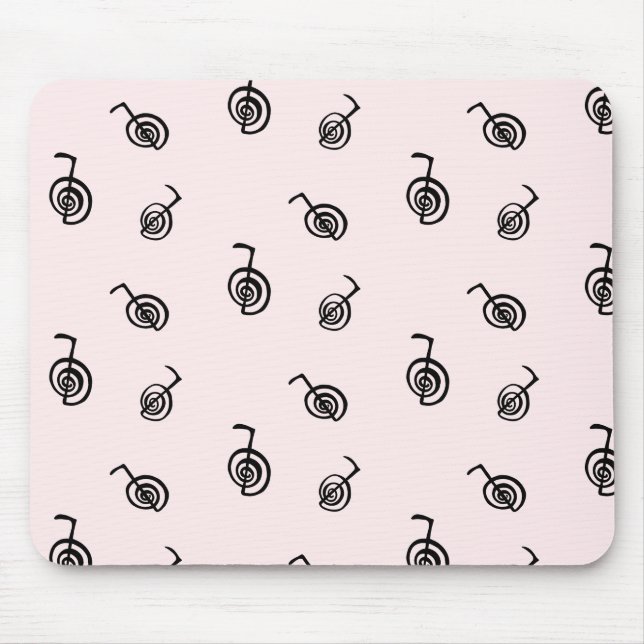 Mousepad Padrão dos símbolos Reiki - Pad do mouse de cura r (Frente)