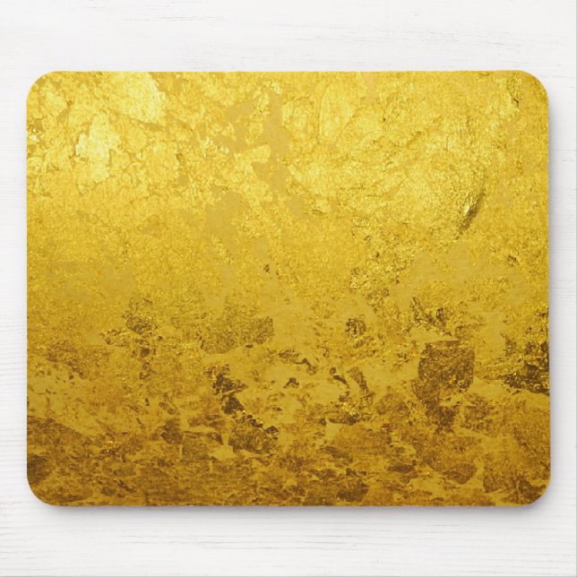Mousepad Padrão DOURADO PURO/folha dourada (Frente)