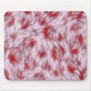 Mousepad Padrão Elegante de Abstrato Soft Fluffy Peles  