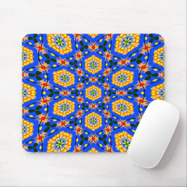 Mousepad Padrão estético floral