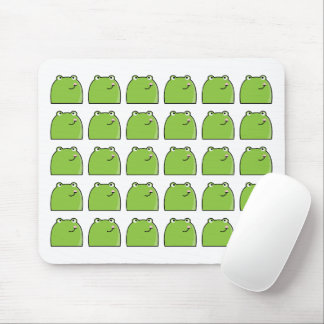 Mousepad Padrão Excêntrico de Rã Verde | Tapete de Rato de