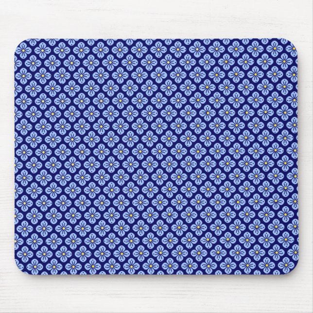 Mousepad Padrão floral (Frente)