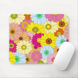 Mousepad padrão floral