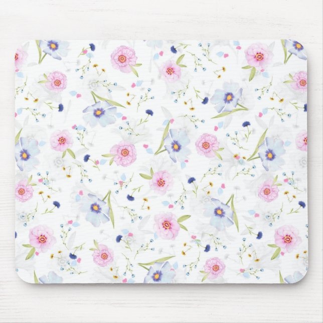 Mousepad Padrão Floral (Frente)