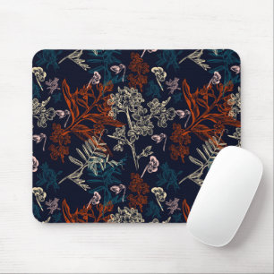 Mousepad Padrão Floral Belo