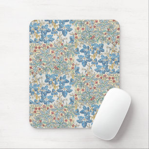 Mousepad Padrão Floral de Gerânio Selvagem Art Nouveau Anti