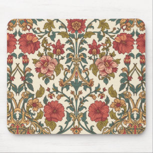 Mousepad Padrão Floral de Madressilva Antiga William Morris