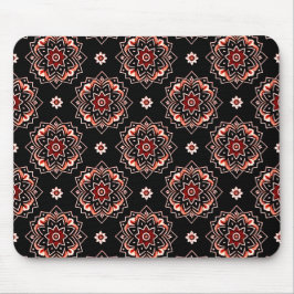 Mousepad Padrão Floral Elegante Mandala Boho