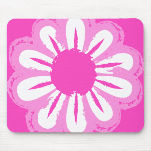 Mousepad Padrão floral fofo de fundo