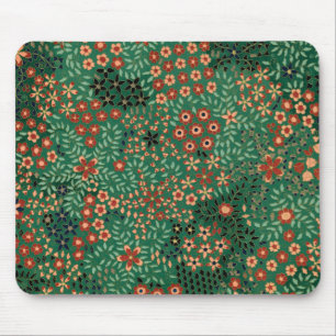 Mousepad Padrão floral japonês vintage bonito