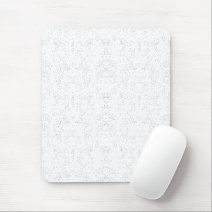 Mousepad Padrão Floral Monocromático – Arte Elegante e Sem 