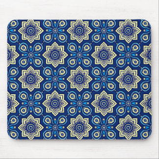 Mousepad Padrão Floral na moda Boho Chic