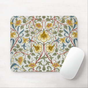 Mousepad Padrão Floral Narciso William Morris